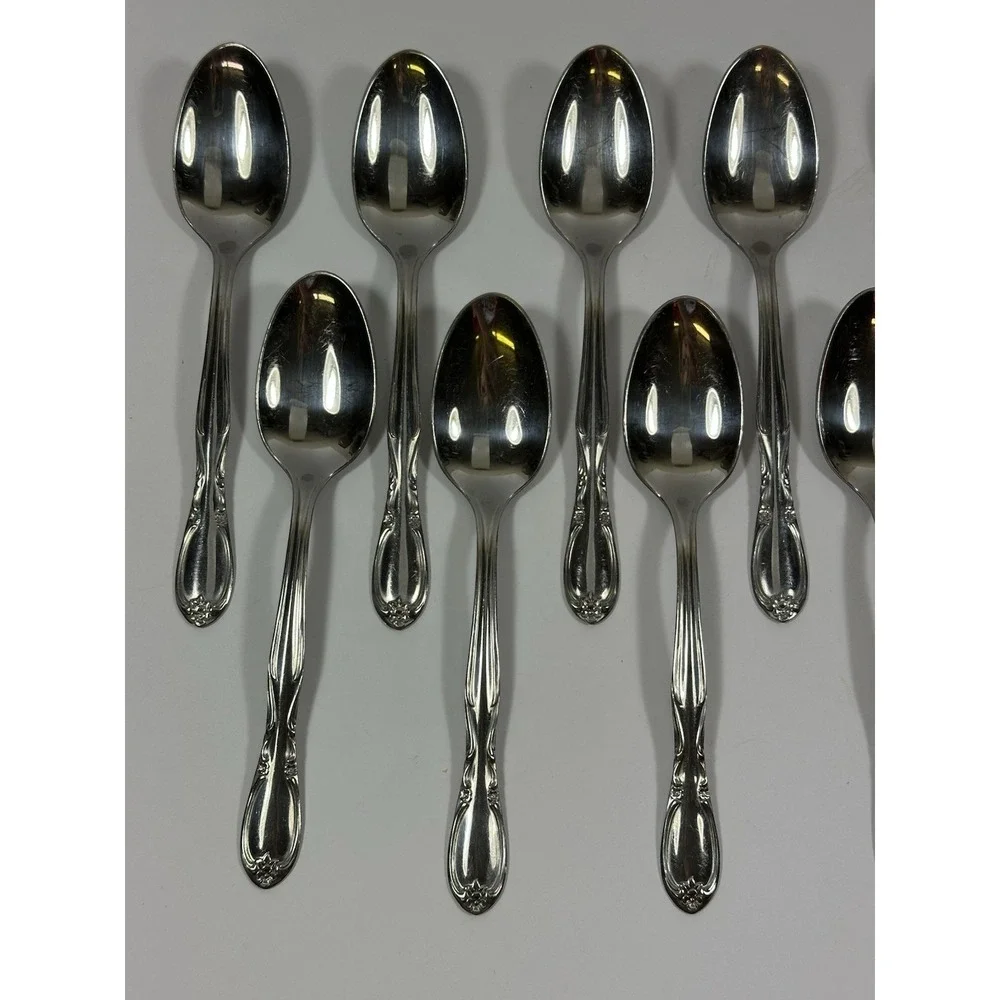 Superior Chapel Hill Stainless Teaspoons ~6